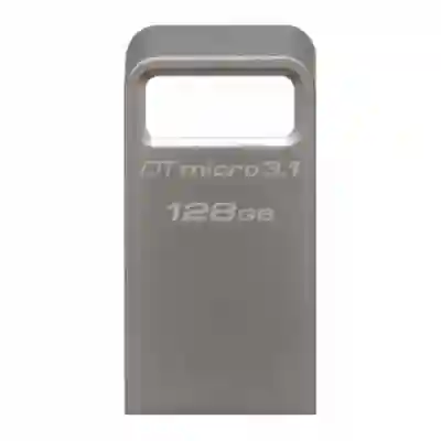 Stick memorie Kingston, 128GB Data Micro USB 3.1/3.0, Tip A, metal ultra