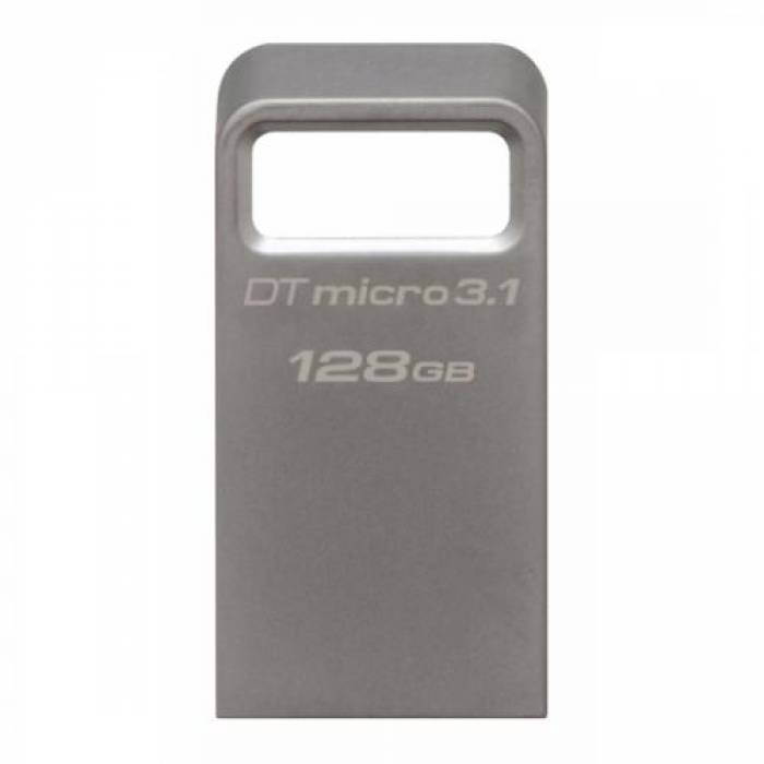 Stick memorie Kingston, 128GB Data Micro USB 3.1/3.0, Tip A, metal ultra