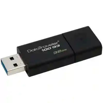 Stick Memorie Kingston DataTraveler 100 G3 32GB, USB3.0, Black