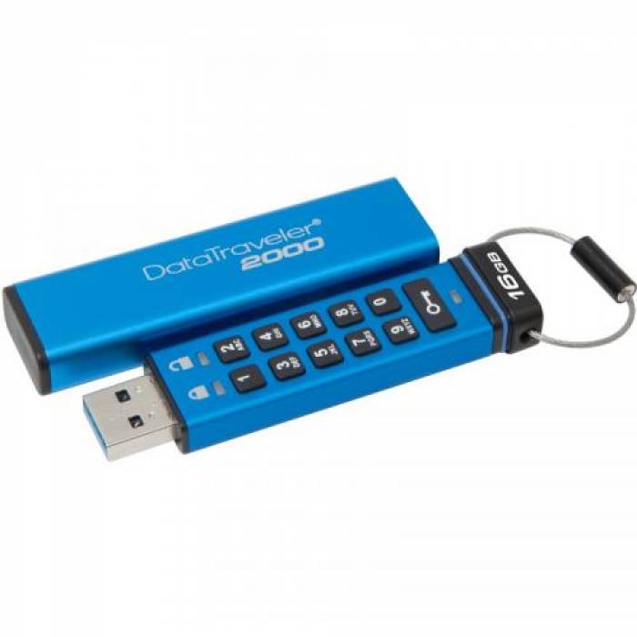 Stick memorie Kingston DataTraveler 2000 16GB, USB 3.1