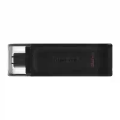 Stick memorie Kingston DataTraveler 70 32GB, USB 3.2 tip-C, Black