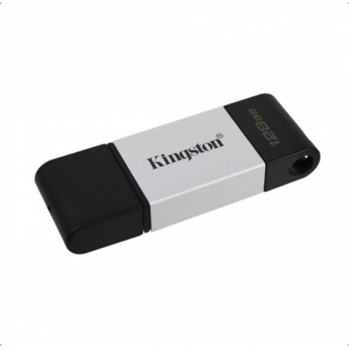 Stick memorie Kingston DataTraveler 80, 128GB, USB-C, Black-Silver