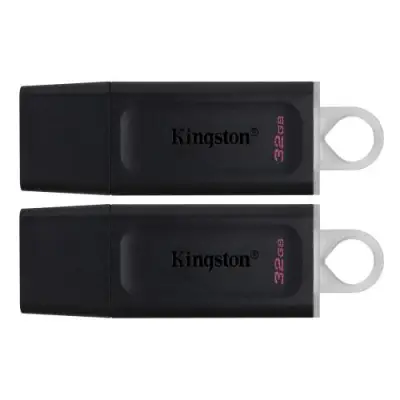 Stick memorie Kingston DataTraveler Exodia 32GB, USB 3.0, Black-White, 2 Pack