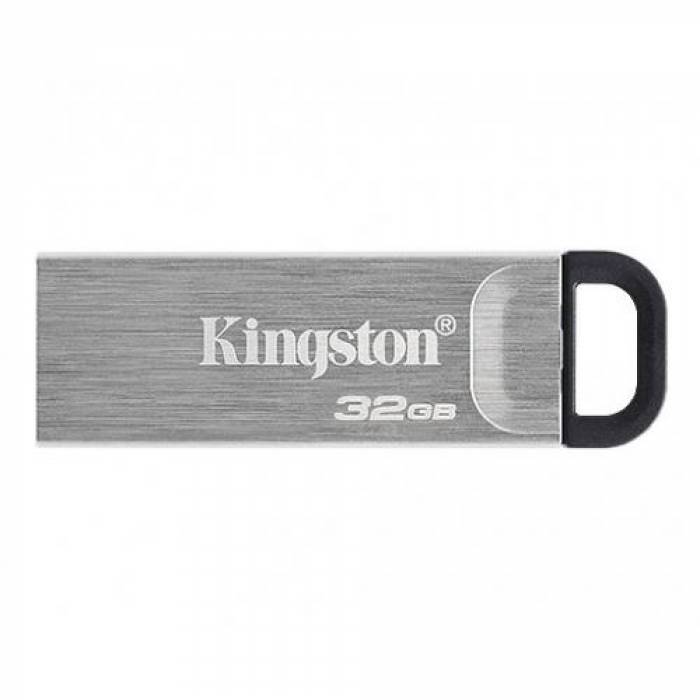 Stick memorie Kingston Datatraveler Kyson, 32GB, USB 3.0, Silver