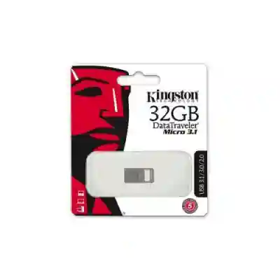 Stick Memorie Kingston DataTraveler MC3 32GB, USB3.0