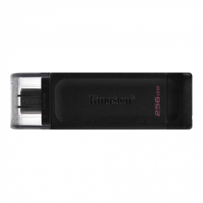 Stick memorie Kingston DT70, 256GB, USB-C, Black
