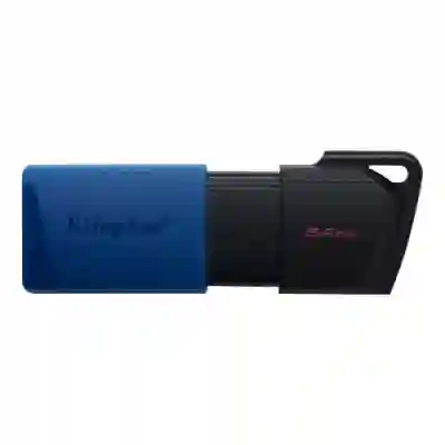 Stick Memorie Kingston DTXM/64GB, 64GB, USB 3.0, Black-Blue