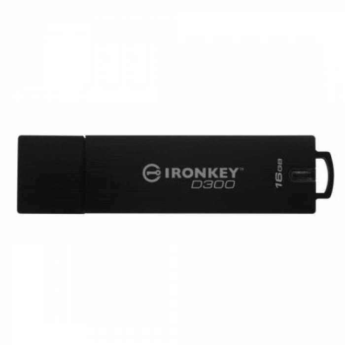 Stick Memorie Kingston IronKey D300M 16GB, USB3.0