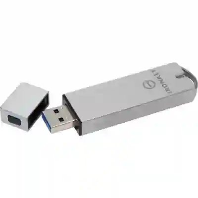 Stick Memorie Kingston IronKey Enterprise S1000 Encrypted 16GB, USB 3.0, Silver