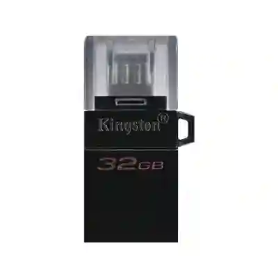 Stick memorie Kingston microDuo3 64GB, USB 3.0, Black