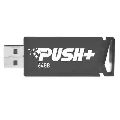 Stick memorie Patriot Pendrive 64GB, USB3.0, Black