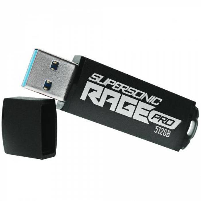 Stick memorie Patriot Supersonic Rage Pro 512GB, USB3.0, Black