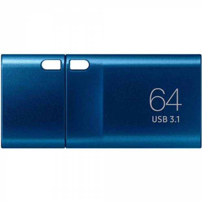 Stick Memorie Samsung 64GB, USB-C 3.0, Blue