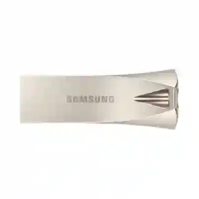 Stick memorie Samsung Bar Plus 128GB, USB 3.1, Champagne Silver