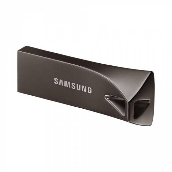 Stick memorie Samsung Bar Plus 128GB, USB 3.1, Titan Gray