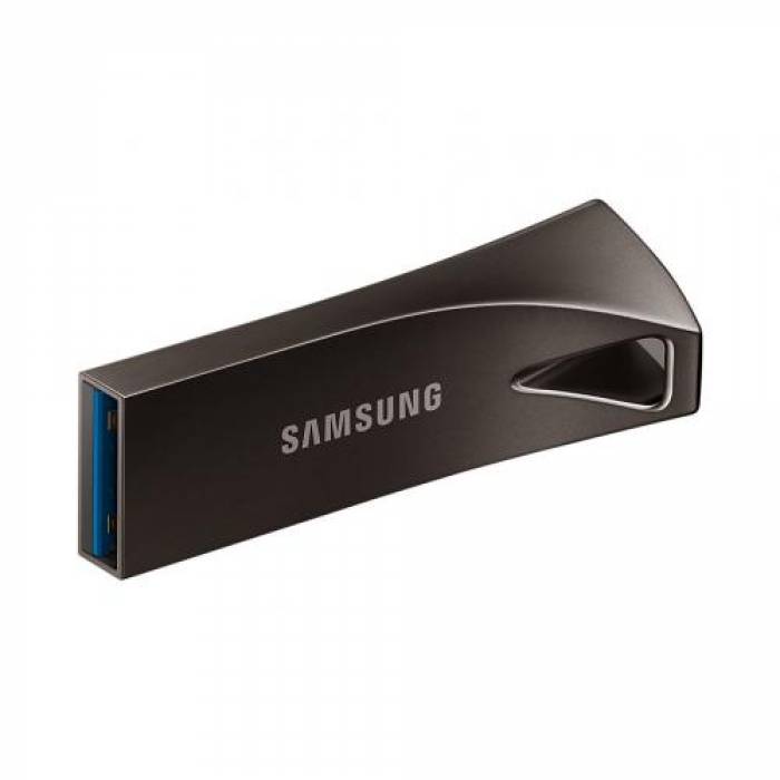 Stick memorie Samsung Bar Plus 128GB, USB 3.1, Titan Gray