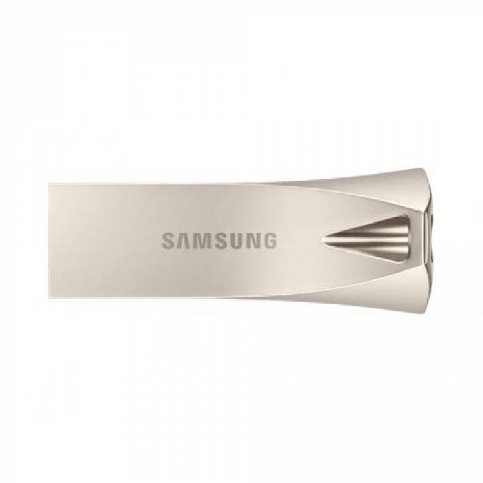 Stick memorie Samsung Bar Plus 32GB, USB 3.1, Champagne Silver
