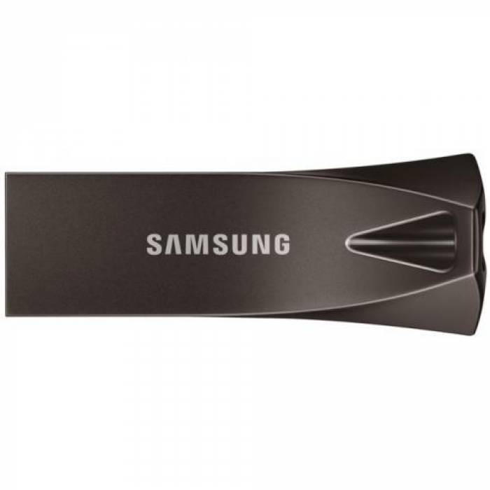 Stick memorie Samsung BAR Plus 64GB, USB3.0, Titan Gray