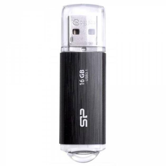 Stick Memorie Silicon Power Blaze B02, 16GB, USB 3.1, Black