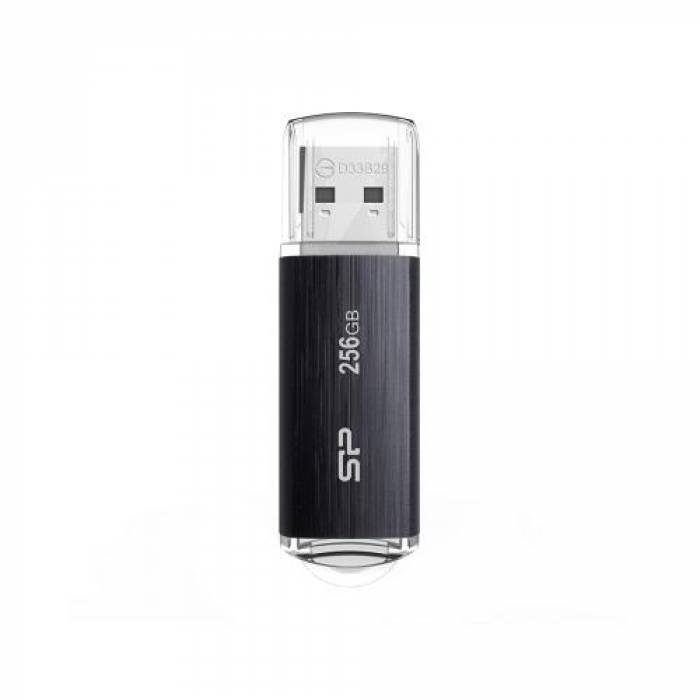 Stick memorie Silicon Power Blaze B02, 256GB, USB 3.0, Black