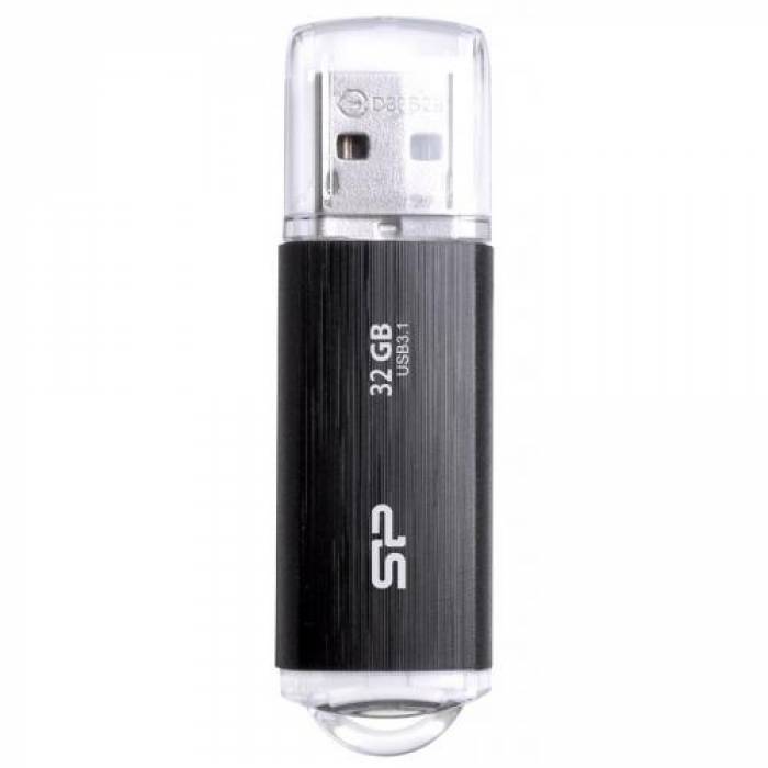 Stick Memorie Silicon Power Blaze B02, 32GB, USB 3.1, Black