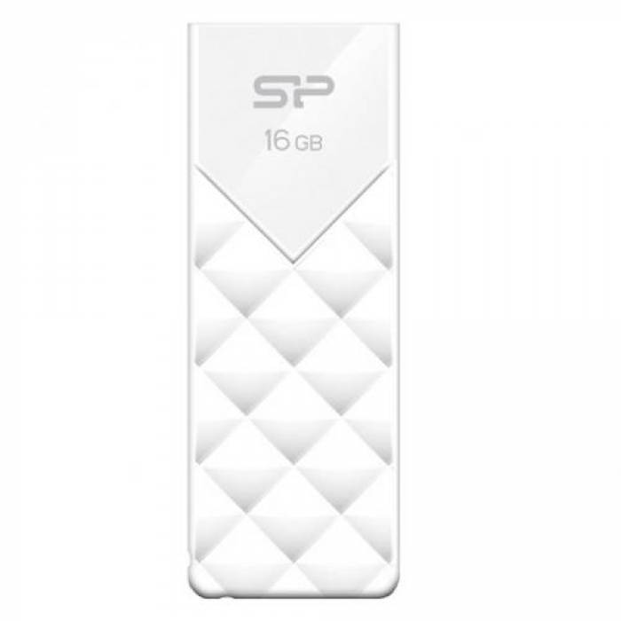 Stick memorie Silicon Power Blaze B03 16GB, USB 3.0, White
