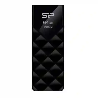 Stick memorie Silicon Power Blaze B03 64GB, USB 3.0, Black