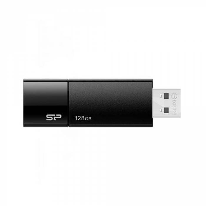 Stick memorie Silicon Power Blaze B05, 128GB, USB 3.0, Black