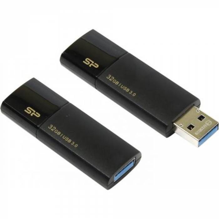 Stick Memorie Silicon Power Blaze B05 32GB, USB 3.0, Black