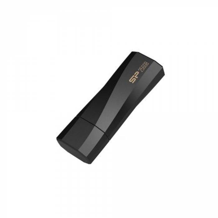 Stick Memorie Silicon Power Blaze B07 256GB, USB 3.2 gen 1, Black