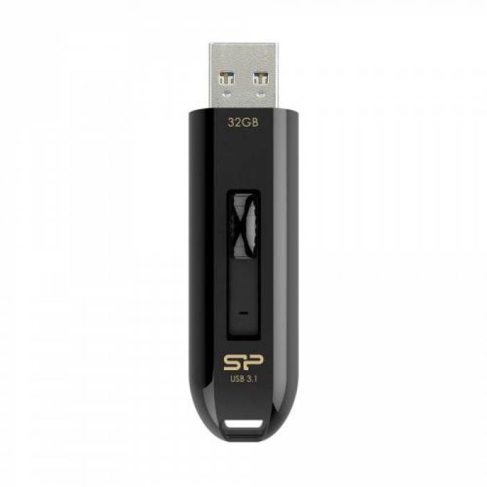 Stick Memorie Silicon Power Blaze B21 32GB, USB 3.1, Black