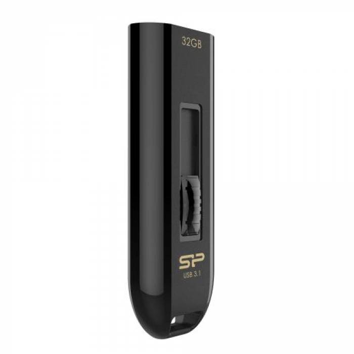 Stick Memorie Silicon Power Blaze B21 32GB, USB 3.1, Black