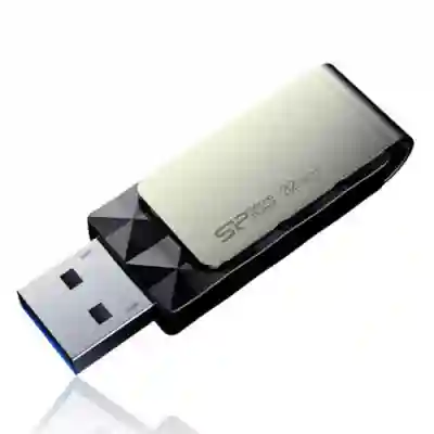 Stick Memorie Silicon Power Blaze B30 32GB, USB 3.0, Silver-Black