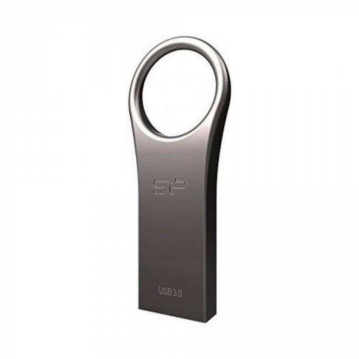 Stick Memorie Silicon Power J80 Metallic, 32GB, USB 3.0, Silver