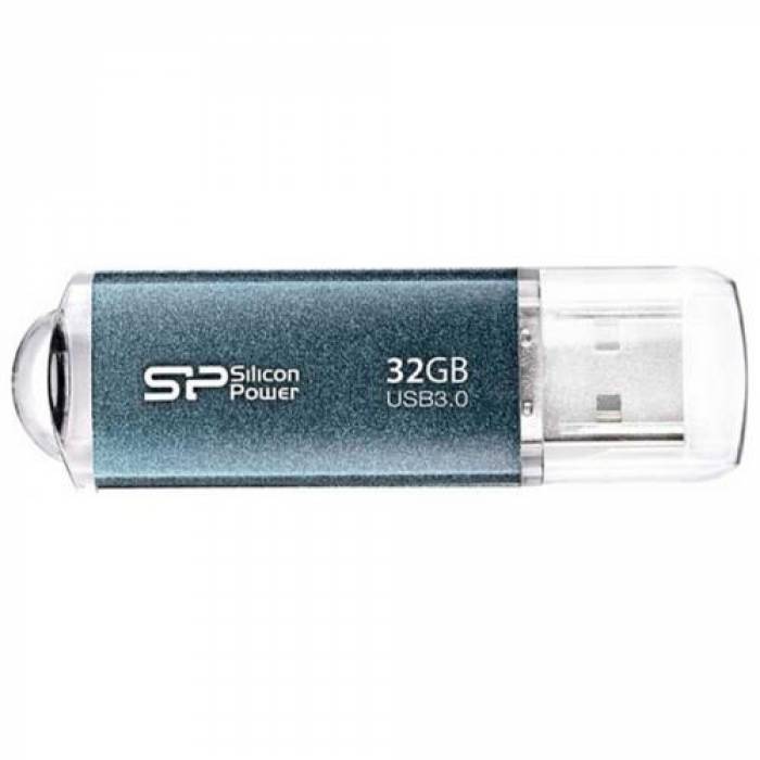 Stick memorie Silicon Power Marvel M01 32GB, USB 3.0, Blue