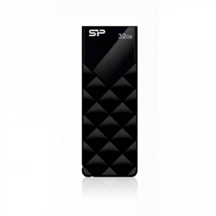 Stick Memorie Silicon Power Ultima U03 32GB, USB 2.0, Black