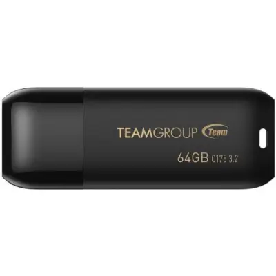 Stick Memorie TeamGroup C175 64GB, USB 3.0, Black