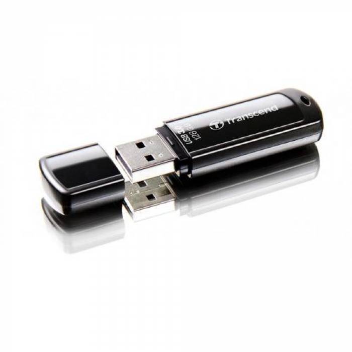 Stick Memorie Transcend JetFlash 700 128GB, USB3.0, Black