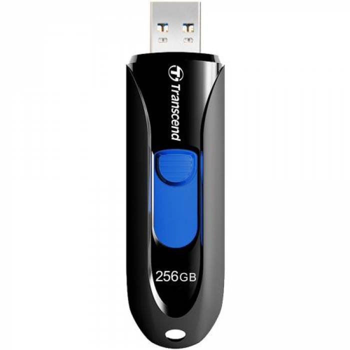 Stick memorie Transcend Jetflash 790, 256GB, USB 3.0, Black
