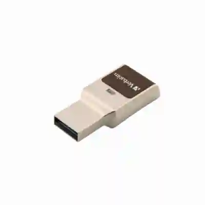 Stick memorie Verbatim 49338, 64GB, USB 3.0, Silver