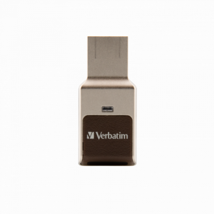 Stick memorie Verbatim 49338, 64GB, USB 3.0, Silver