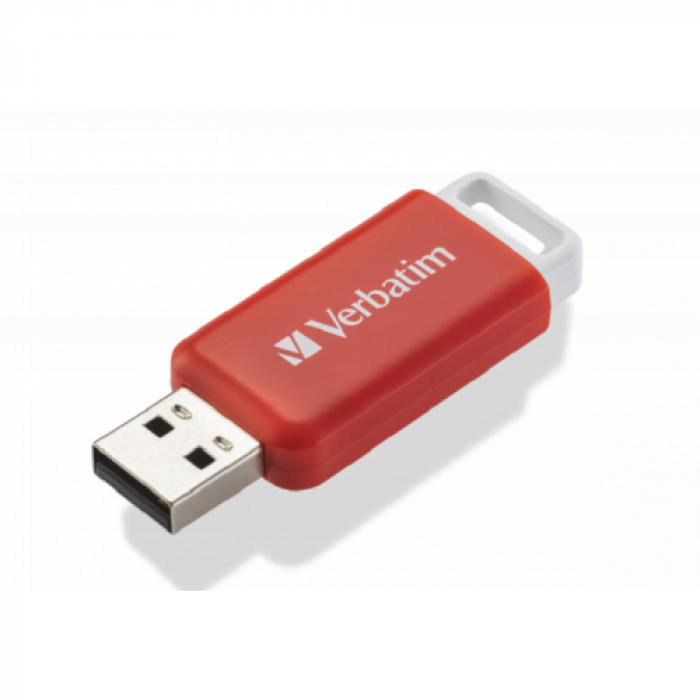 Stick Memorie Verbatim DataBar 49453, 16GB, USB 2.0, Red