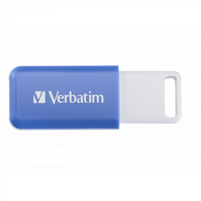 Stick Memorie Verbatim DataBar 49455, 64GB, USB 2.0, Blue