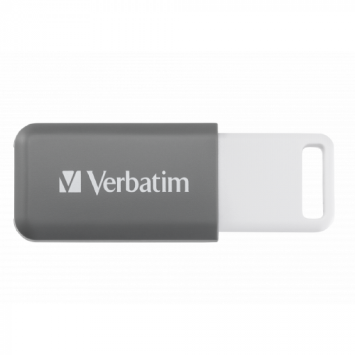 Stick Memorie Verbatim DataBar 49456, 128GB, USB 2.0, Gray