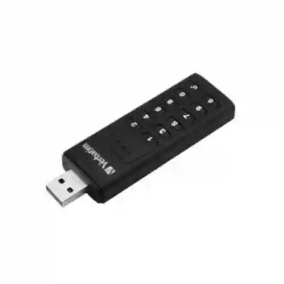 Stick memorie Verbatim Keypad Secure, 128GB, USB 3.0, Black