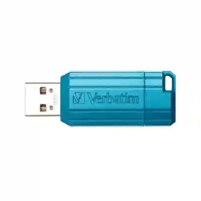 Stick memorie Verbatim PinStripe, 32GB, USB 2.0, Blue