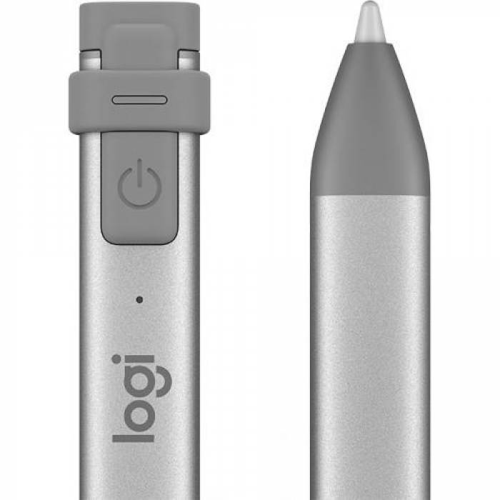 Stylus Logitech Crayon Active Pen for iPad, Silver