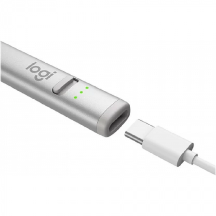 Stylus Logitech Crayon for iPad, Silver