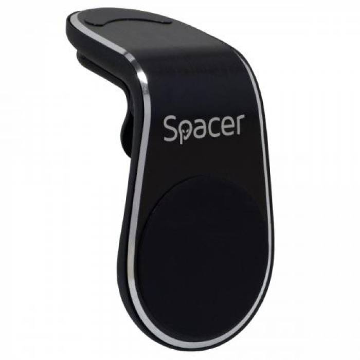 Suport auto magnetic Spacer SPT-MGN, Black