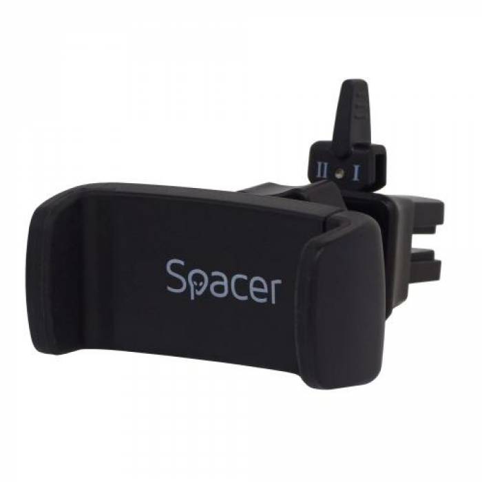 Suport auto Spacer SPCH-ARC-CLIPS, Black